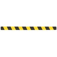 Mehlhose m2-Antirutschbelag™ Warnmarkierung, 10 Stk LxB 800 x 50 mm, gelb-schwarz von Mehlhose