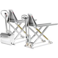 B-Ware Edelstahl-Scheren-Hubwagen Jungheinrich™ AMX I15e, Tragkraft 1.500 kg, Nylon von Jungheinrich