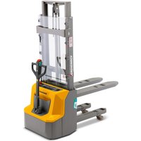 B-Ware Jungheinrich™ Lithium-Ionen-Hochhubwagen AMC 12z, Tragfähigkeit 1200 kg, Zweifach-Teleskop-Hubgerüst, Hubhöhe 3600 mm von Jungheinrich