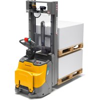 Jungheinrich™ Elektro-Hochhubwagen ERC 110zi ZT mit Standplattform, Zweifach-Teleskop-Hubgerüst, Hubhöhe 2.900 mm, Tragfähigkeit 1.000 kg, Proportionalhydraulik, Doppelstockfunktion von Jungheinrich