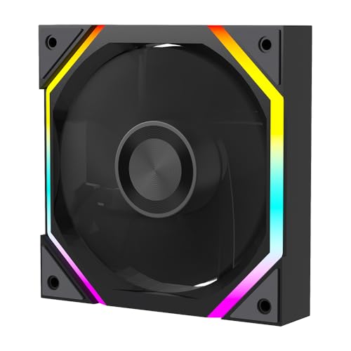 Jungle Leopard GALAXY-V2 ARGB PC Lüfter 120 mm Schwarz mit PWM Control,62.36 CFM/2000 RPM/2.21 MMH2O,Kombination Jungle Leopard Astroshell V2G Jungle Leopard GALAXY-V2 ARGB PC Lüfter 120 mm Schwarz mit PWM Control,62.36 CFM/2000 RPM/2.21 MMH2O,Kombination Jungle Leopard Astroshell V2G von Jungle Leopard