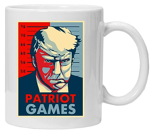 Donald Trump Tasse Shot 325 ml Tasse Lustige Gefängnis | Trump Wars 2024 | Geburtstagsgeschenke für Männer | Geschenke für Männer | Papa Geburtstagsgeschenke | Strumpffüller | Weihnachtsgeschenke von Jungle Mug