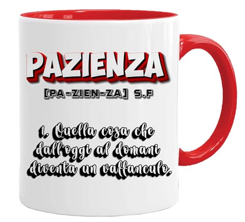 Geburtstagsgeschenk für Damen | Geduld Beschreibung Lustig | Tasse | Tasse | Tasse Geburtstagsgeschenk - Lustig - Humor von Jungle Mug