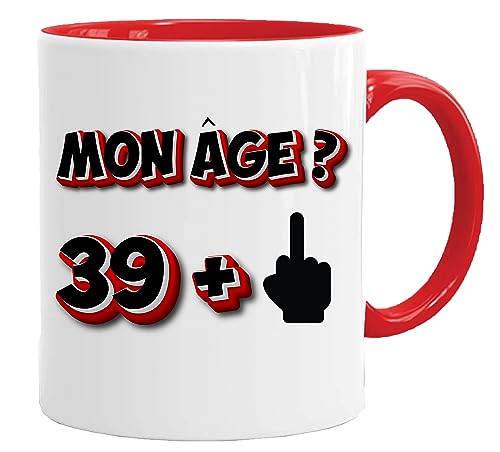 Jungle Mug Geburtstagsgeschenk 40. Geburtstag Lustig | Geburtstagsgeschenk für Ihn oder sie - Geburtstagsgeschenk | Grob Wohlstand | Geschenktasse | Mann Frau Humor Original (40) von Jungle Mug