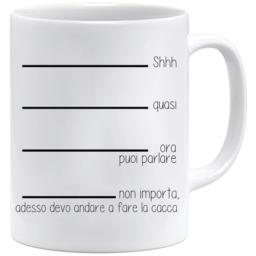 Jungle Mug Lustige Tasse, fast - jetzt muss ich, Tassen Freund, Geschenkidee für Geburtstagsfeiern, originelle Weihnachtsgeschenke, Tassen von Jungle Mug