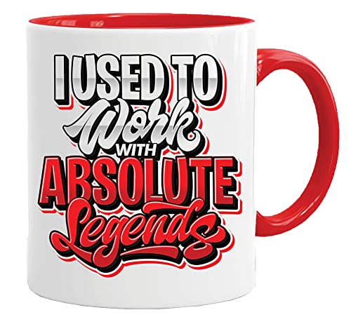 Legend Mug | Work Leaving Gifts | I Used to Work with Absolute Legends Tasse | Lustige Arbeitsgeschenke | Geschenke für Arbeitskollegen | Lustiges Ruhestandsgeschenk | Abschiedsgeschenke für Kollegen von Jungle Mug