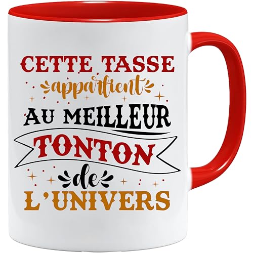 Tasse Onkel des Universums | Geburtstagsgeschenk | Tontonbecher/Tasse | Onkel der Welt | Onkel der Welt | Tonton Geschenke | Geschenk für Tonton von Jungle Mug