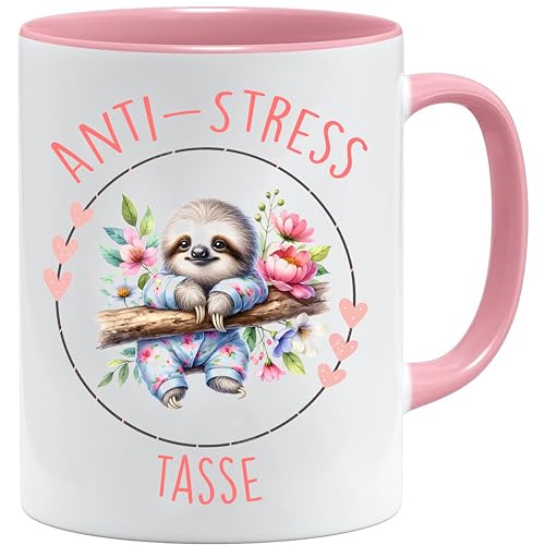 Tasse mit Spruch | Anti-Stress Tasse | Anti Stress Tasse für Kollegen Lustige Geschenkidee | Geschenk lustig | anti stress von Jungle Mug