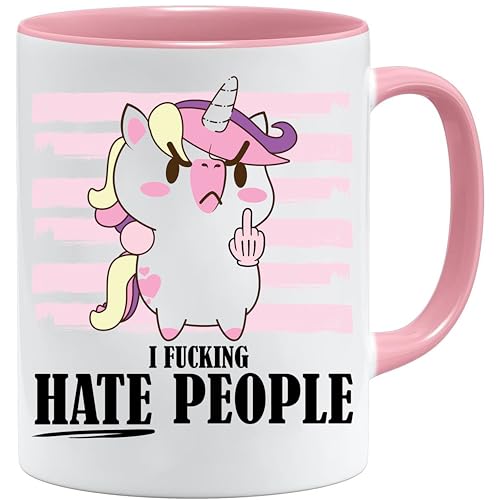 Unhöfliche Tasse | I Hate People | Geschenke für Mama | Geburtstagsgeschenke für Frauen | Kaffeekatze Tasse | unhöfliche sarkastische Tassen | Katzentassen für Frauen Männer | Geschenke für Unhöfliche Tasse | I Hate People | Geschenke für Mama | Geburtstagsgeschenke für Frauen | Kaffeekatze Tasse | unhöfliche sarkastische Tassen | Katzentassen für Frauen Männer | Geschenke für von Jungle Mug