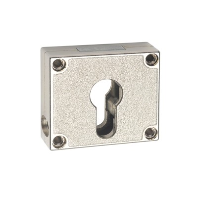 Möbel-Riegelkastenschloss 7445,D 25mm, für Profilzylinder, Met. vernickelt, oben Möbel-Riegelkastenschloss 7445,D 25mm, für Profilzylinder, Met. vernickelt, oben von Junie