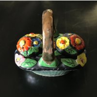 Vtgkorb Mit Blumen Lusterware Salz & Pfeffer Streuer Set von JunkQueenJellyBean