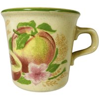 Seltene Vintage Taylor International Usa Becher Tasse Pflaume Obst Pfirsich Frühling Sommer Bauernhof Bauer Ersatzsammler Garten Auf Dem Land von JunkWithJeab