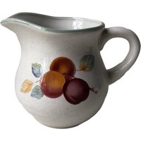 Vintage International China Tableworks, Steingut Japan Creamer Glas Milchkrug Servier Restaurant Obst Frühling Sommer Küchengeschirr von JunkWithJeab