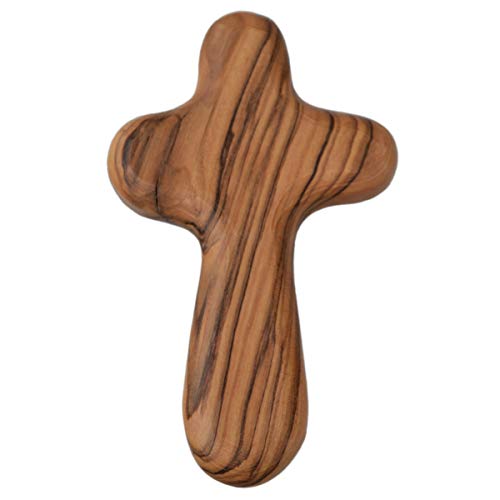 Junker Kirchenbedarf Holzkreuz - Handschmeichler Olivenholz Kreuz aus Bethlehem 9cm Junker Kirchenbedarf Holzkreuz - Handschmeichler Olivenholz Kreuz aus Bethlehem 9cm von Junker Kirchenbedarf