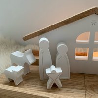 Krippenfiguren | Raysin Weihnachtskrippe Maria Und Josef Scandi Krippenfiguren | Raysin Weihnachtskrippe Maria Und Josef Scandi von Junolie