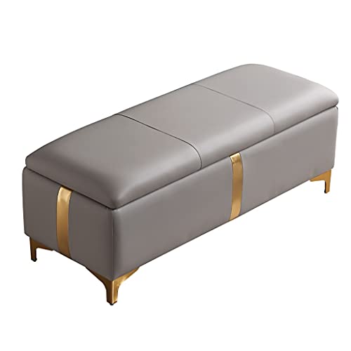 Junpllvic Fußhocker, Aufbewahrungshocker, Fenstersitz, gepolsterte Bank, rechteckiger Schuhwechselhocker, Couchtisch, Bettbank für den Eingang im Wohnzimmer, Schlafzimmer Junpllvic Fußhocker, Aufbewahrungshocker, Fenstersitz, gepolsterte Bank, rechteckiger Schuhwechselhocker, Couchtisch, Bettbank für den Eingang im Wohnzimmer, Schlafzimmer von Junpllvic