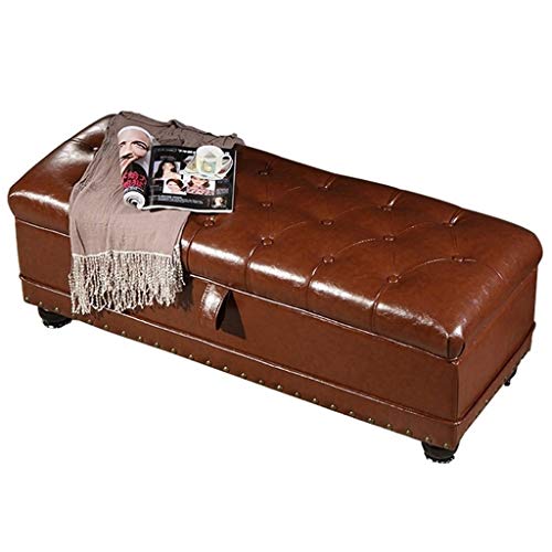 Junpllvic Leder-Aufbewahrungsbänke für den Flur, Holz-Fußhocker, Schrank, Schuhsitz, PU-gepolsterte Bank, Sitzpuff, Stuhl für Eingangsbereich, Wohnzimmer, Schlafzimmer, Bett-Endhocker (grau, 120 x 45 Junpllvic Leder-Aufbewahrungsbänke für den Flur, Holz-Fußhocker, Schrank, Schuhsitz, PU-gepolsterte Bank, Sitzpuff, Stuhl für Eingangsbereich, Wohnzimmer, Schlafzimmer, Bett-Endhocker (grau, 120 x 45 von Junpllvic