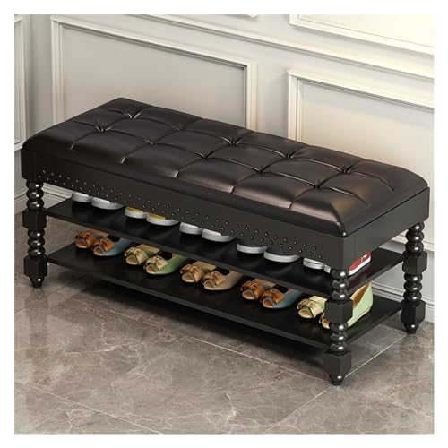 Junpllvic Nordic Schuhwechselhocker Home Eingang Kann Sitzen Schuhschrank Multifunktionale Lagerung Tragen Hocker von Junpllvic