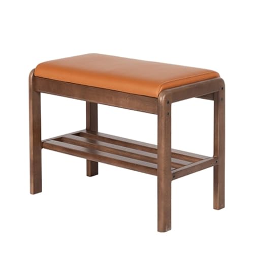Junpllvic Schuhbank, Holz-Schuhwechselhocker, Eingangstür, Veranda, Eingangstür, Haus, integrierter Aufbewahrungshocker, Flurbank von Junpllvic
