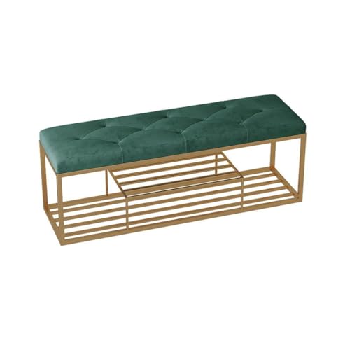 Junpllvic Schuhbank, Leichter Luxus-Schuhwechselhocker, Einfache Tür, Nordischer Eingangsbereich, Kann Sitzen, Niedriger Lagerhocker, Flur von Junpllvic
