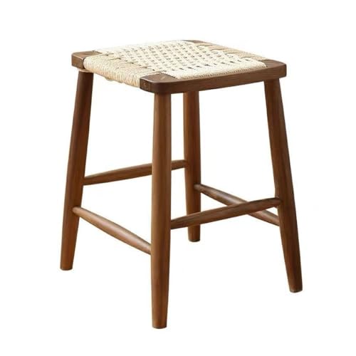 Junpllvic Schuhbank aus Holz, Schuhwechselhocker, nordisches Wohnzimmer, Ankleidehocker, Flur-Aufbewahrungsbank von Junpllvic