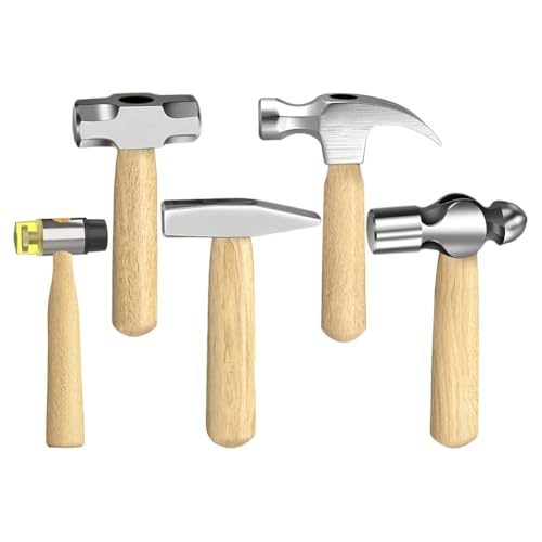 Junterone Kleines Hammer-Set Ist Ideal für Heimwerker, Tischler, Gärtner und Metallarbeiter von Junterone