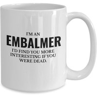 Embalmer Kaffeebecher von JuntoTees