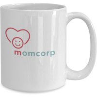 Momcorp Kaffeebecher von JuntoTees