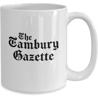 Tambury Gazette Kaffeebecher von JuntoTees