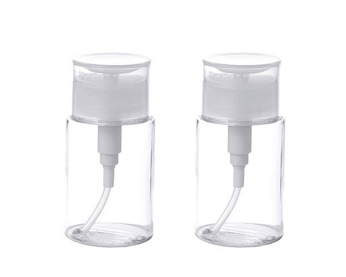 Juoungle Sprühflasche 2 Stück 100 ml Professioneller Push-Down-Flaschenspender(Transparent) von Juoungle