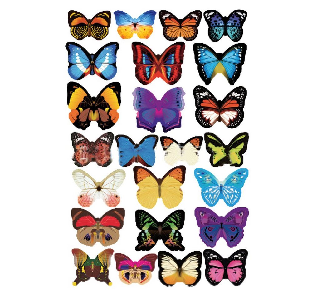 Juoungle Wandsticker Schmetterlinge Deko Schmetterling Wandaufkleber Schmetterlinge von Juoungle
