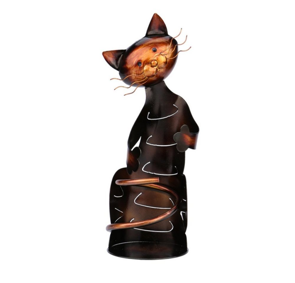 Juoungle Weinregal Weinflaschenhalter in Katzenform, Dekoration für Zuhause von Juoungle