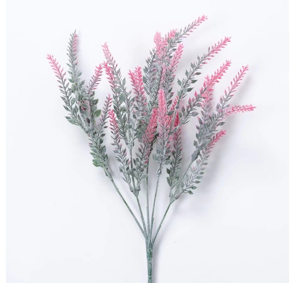 Kunstblumenstrauß 10 Stück künstliche Blumen Simulation Lavendel Lavendelstrauß Partys, Juoungle von Juoungle