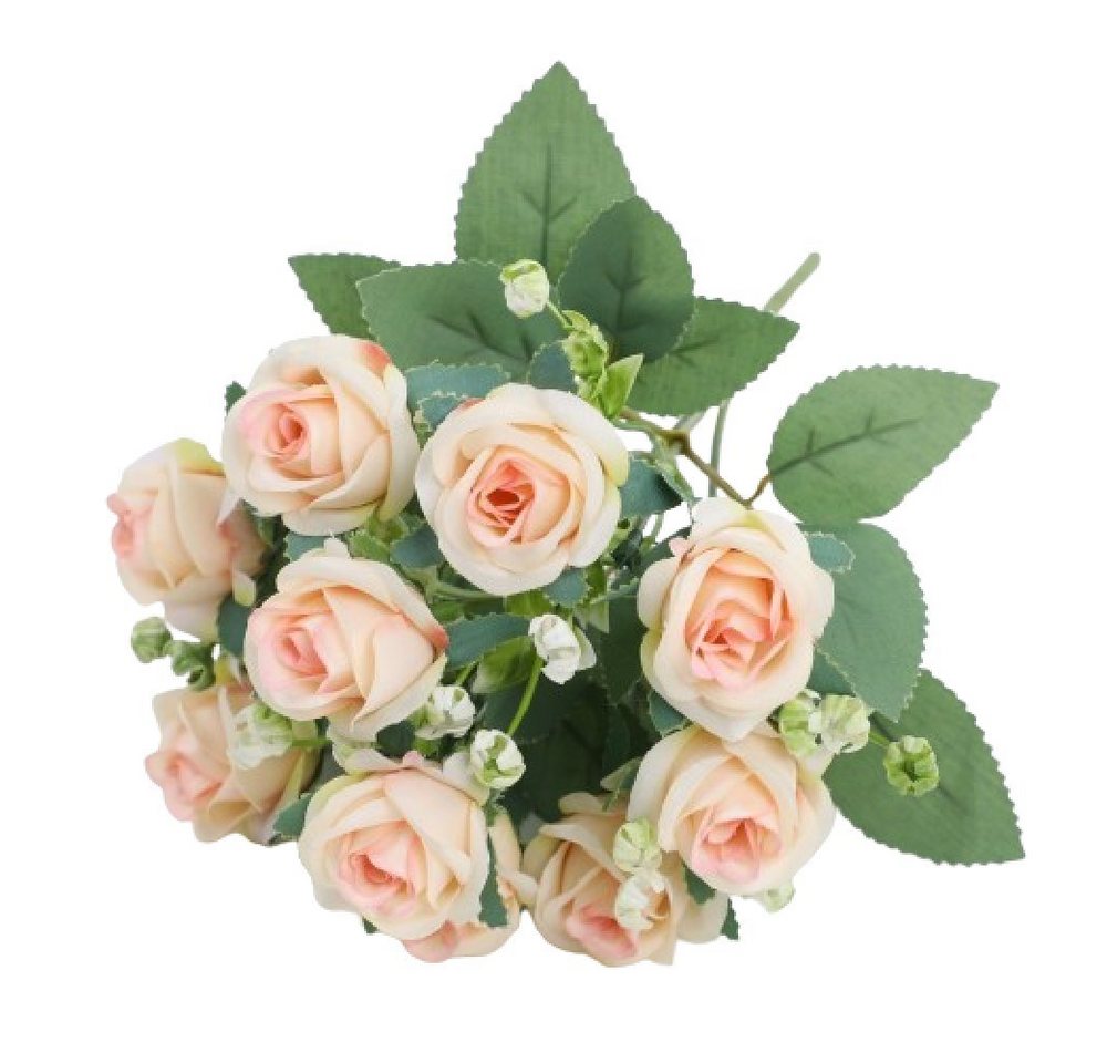 Kunstblumenstrauß Künstliche Blumen Seide Blumensträuße Hochzeit Partei Tischaufsätze, Juoungle von Juoungle