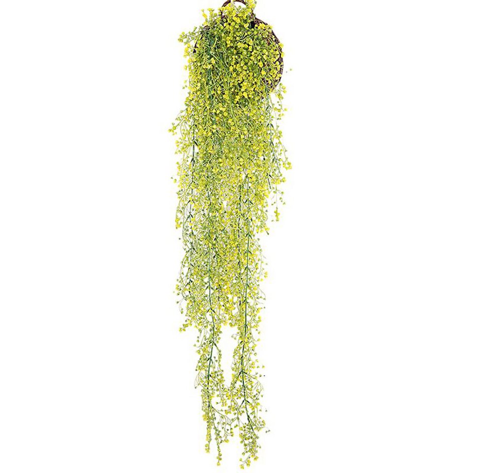 Kunstpflanze Künstliche Hängepflanzen, 120 cm, Plastikpflanzen Deko, Juoungle von Juoungle