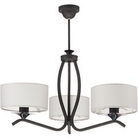 Deckenleuchte Graphit Weiß Ø66cm Wohnzimmer DAGNO von Zaklad Wielobranzowy Export-Import-Jupiter