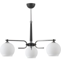 Deckenleuchte Weiß Graphit 3-flmg Esszimmer Lampe von Zaklad Wielobranzowy Export-Import-Jupiter
