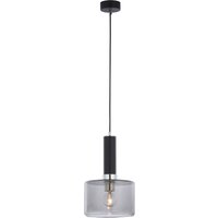 Hängelampe Metall Glas schlicht Ø20cm rund Modern von Zaklad Wielobranzowy Export-Import-Jupiter