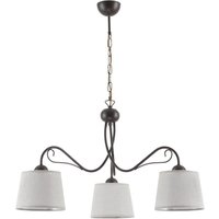Hängeleuchte Grau Braun LOCOLA Esszimmer Lampe von Zaklad Wielobranzowy Export-Import-Jupiter