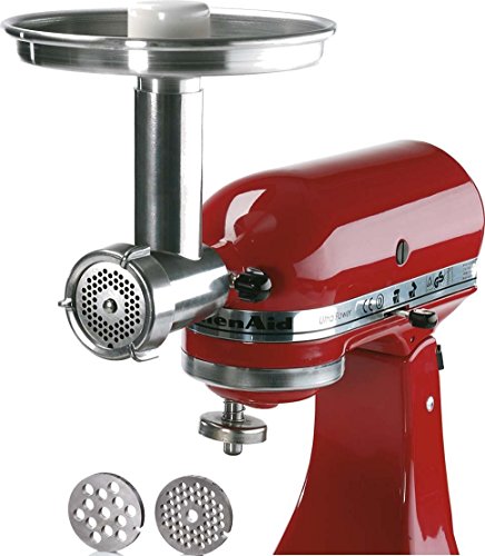 Jupiter 476100 Universalwolf-Vorsatz Größe 5 passend für KitchenAid 4.8l von Jupiter