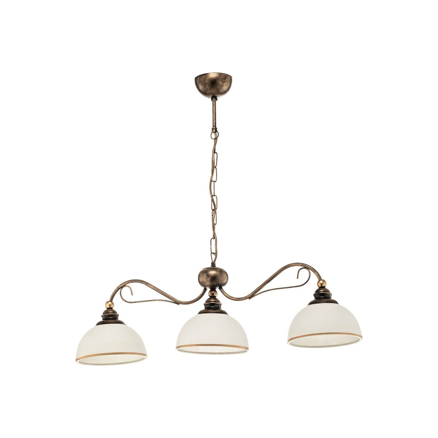 Jupiter Balkenpendelleuchte Casale Hängeleuchte Leuchte Dreiflammig Länge 74cm   B-Ware von Jupiter