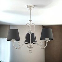 Kronleuchter ELIYEN Stoff 3-flmg Esszimmer Lampe von Zaklad Wielobranzowy Export-Import-Jupiter