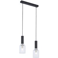 Lange Hängelampe Metall Glas L:44cm verstellbar von Zaklad Wielobranzowy Export-Import-Jupiter