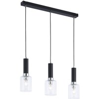Moderne Hängelampe in Schwarz Chrom E27 flexibel von Zaklad Wielobranzowy Export-Import-Jupiter