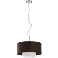 Pendelleuchte Stoff Glas Ø35cm Esszimmer Lampe von Zaklad Wielobranzowy Export-Import-Jupiter