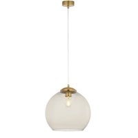 Retro Hängelampe Metall Glas E27 elegant BIDINA von Zaklad Wielobranzowy Export-Import-Jupiter
