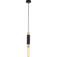 Schwarze Pendelleuchte Metall E27 Modernes Design von Zaklad Wielobranzowy Export-Import-Jupiter