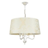 Stoff Hängeleuchte mit Barock Motiv GANARA Lampe von Zaklad Wielobranzowy Export-Import-Jupiter