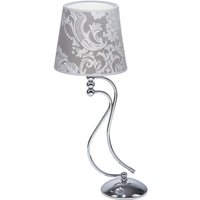 Tischleuchte MARESSA 55cm Stoff Schirm Barock E27 von Zaklad Wielobranzowy Export-Import-Jupiter