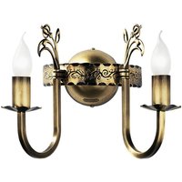 Wandlampe BELRAD Messing 2x E14 Wandleuchte Flur von Zaklad Wielobranzowy Export-Import-Jupiter